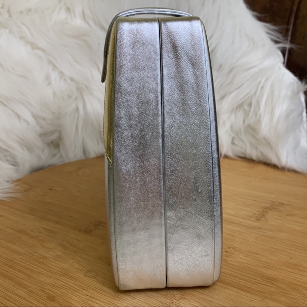 Vintage Barbara Bolan Metallic Ombre Geometric Shoulder Bag - Picture 12 of 16